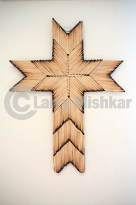 Match stick cross