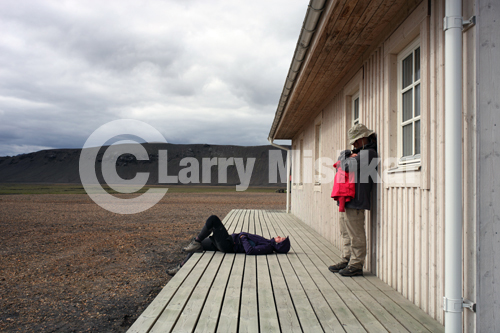 Resting at lftvatn